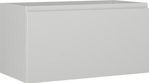 Mexen Orio, mobilier baie 90 cm, 1 sertar, gri mat, 91A10-09047-1-BF62