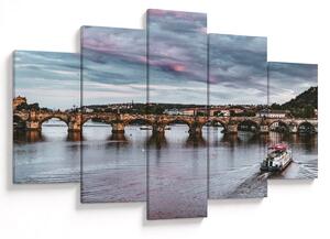Tablou cu podul lui Carol (150x105 cm)