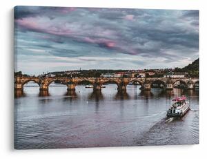 Tablou cu Vltava (70x50 cm)