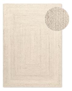 Covor crem reversibil/țesut manual din iută 80x150 cm Juno – Hanse Home