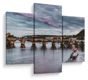 Tablou cu podul lui Carol (90x60 cm)