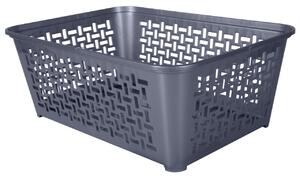 Cos de rufe 19 x 9.9 x 5.4 cm, gri, Domino