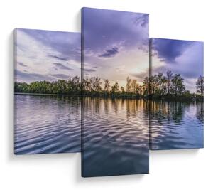Tablou cu lac (90x60 cm)