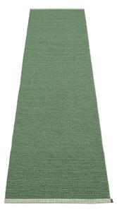 Covor tip traversă pentru interior și exterior verde 60x250 cm Mono Leaf Oregano – Pappelina