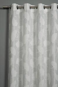 Draperie gri deschis din jacquard 140x245 cm Gingko – Sehlbach