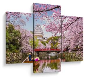 Tablou cu cireș japonez (90x60 cm)