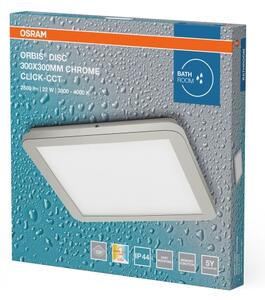 Osram - Plafonieră LED ORBIS DISC LED/22W/230V 30x30 cm IP44 inox pentru baie