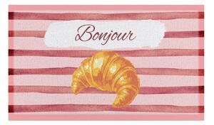 Covoraș de intrare din PVC 40x70 cm Croissant Bonjour – Artsy Doormats