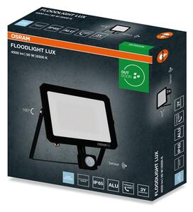 Osram - Proiector LED cu senzor FLOODLIGHT LED/50W/230V 6500K IP65 negru