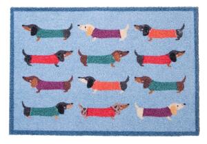 Covoraș de intrare din material textil 40x60 cm Dachshund – Artsy Doormats