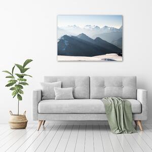 Imprimare tablou canvas vârfuri de munte