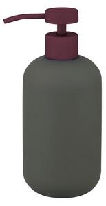 Dozator de săpun lichid verde închis din ceramică 120 ml Lotus Play – Mette Ditmer Denmark