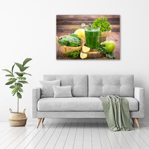 Fotografie imprimată pe sticlă cocktail verde