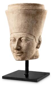 Bust Hatshepsut, finisaj din gresie , Dims: W. 30 D. 40 H. 58 (CM)