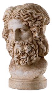 Statuie Zeus marmura aspect antic, Dims: W. 26 D. 20 H. 40 (CM)