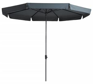 Madison Umbrelă de soare Syros Luxe, gri, 350 cm, rotund PAC6P014