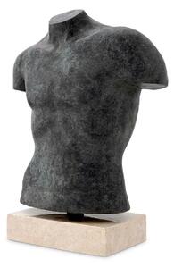 Statuie Torso Aristo, finisaj bronz antic , Dims: L. 23 W. 50 H. 66 (CM)