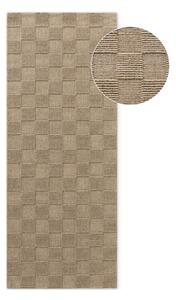 Covor tip traversă maro țesut manual din lână 80x200 cm Scala – Villeroy&Boch