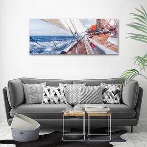 Tablou canvas Barcă cu pânze pe mare