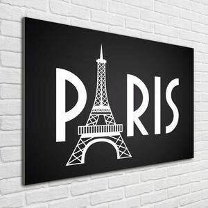 Tablou sticlă Paris