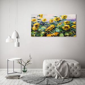 Imprimare tablou canvas Floarea soarelui