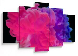 Tablou cu fum colorat (150x105 cm)