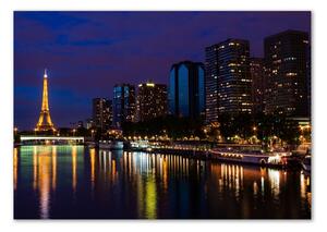 Imagine de sticlă Parisul noaptea