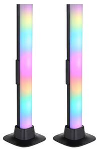SET 2x lampă LED RGB dimabilă de masă LED/2W/5V Wi-Fi Tuya Globo 25895SH