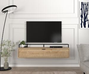 Consola TV Natural Elegance, UnicUtil, 138 x 34 x 56 cm, Bardolino