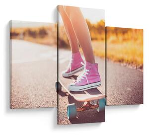 Tablou cu scateboard (90x60 cm)