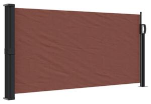 Copertina laterală retractabilă, maro, 100x300 cm