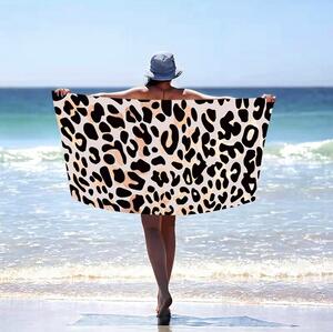 Prosop de plajă cu model ghepard Lățime: 100 cm | Lungime: 180 cm