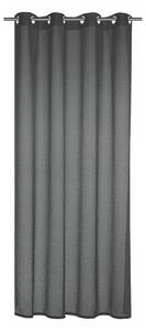 Draperie gri antracit 140x245 cm Struktura Uni – Sehlbach