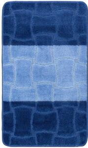 Covor baie Sariyer 2582 D. Blue, 60x100 cm, 50x60 cm, Set 2 covoare Dreptunghi, 60 x 100