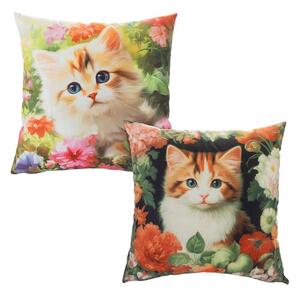 Set de 2 fețe pernuțe PISOI 40 x 40 cm