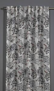 Draperie mov-gri 135x245 cm Birds and Roses – Sehlbach