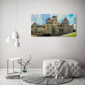 Tablou pe pânză canvas Castelul din Elveția