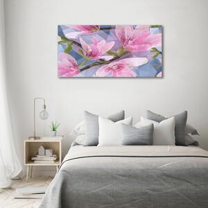 Tablou pe pânză canvas magnolie roz