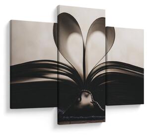 Tablou cu carte (90x60 cm)