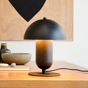 Dyberg Larsen Lampa de masă „Movie”, negru, metal, E27, Negru, Camera de zi / sufragerie, Metal, Design