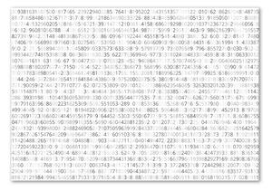 Tablou Printat Pe Sticlă cod binar