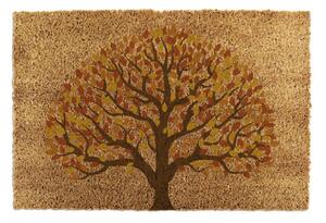 Covoraș de intrare din fibre de nucă de cocos 40x60 cm Autumnal Tree of Life – Artsy Doormats