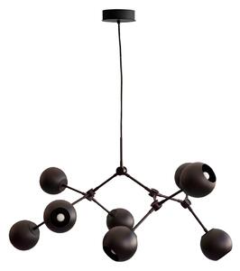 Candelabre 101 COPENHAGEN, Drop Globe Mini, reglabil, Negru, Camera de zi, Aluminiu, Modern