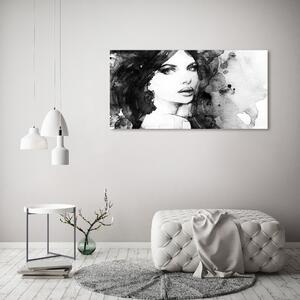 Imprimare tablou canvas femeie portret