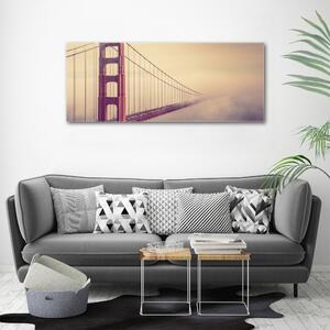 Fotografie imprimată pe sticlă Podul din San Francisco