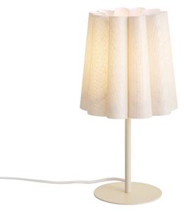 Lampă de masă Japandi Bej cu abajur din material textil 35 cm - Jenni