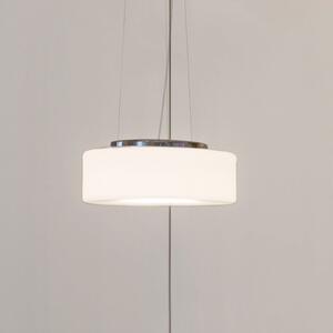 Serien Lighting serien.lighting Curling S Lampă suspendată 927 Triac argintiu, reglabil, Metalic, Camera de zi / sufragerie, Sticlă, Modern