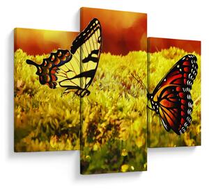 Tablou cu fluturi (90x60 cm)