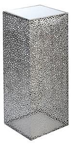 Consola PURLEY, metal sticla, 70x27x27 cm