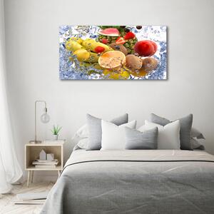 Imprimare tablou canvas Fructele si apa